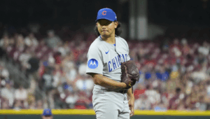 Shota Imanaga Cubs Gray Road Jerseys 2025