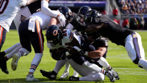 Bears Ravens Kyle Monangai