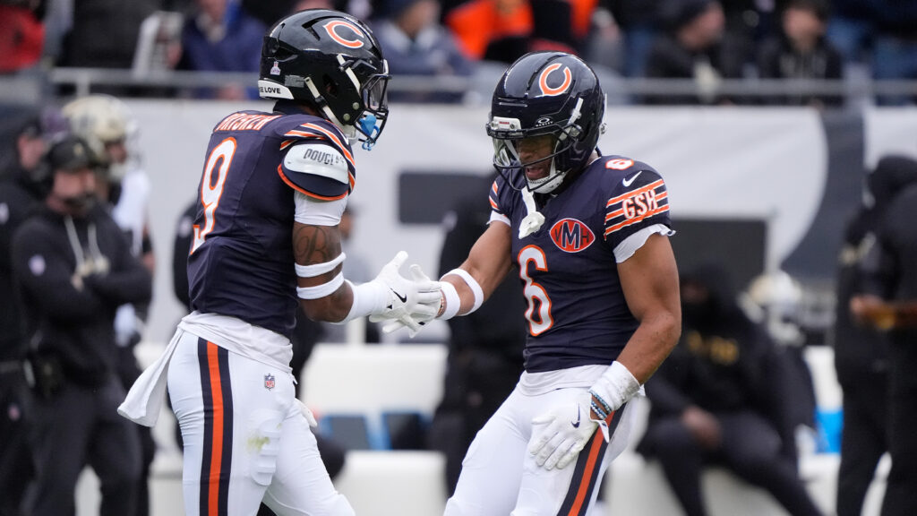 Chicago Bears New Orleans Saints Kyler Gordon Jaquan Brisker