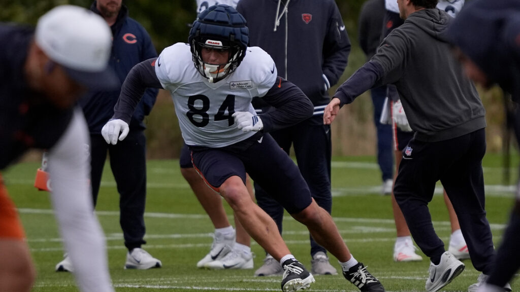 Colston Loveland Bears practice report Ravens