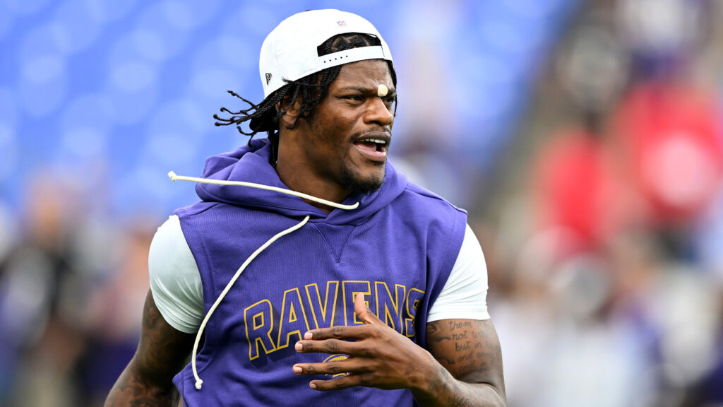 Lamar Jackson Ravens Bears Out