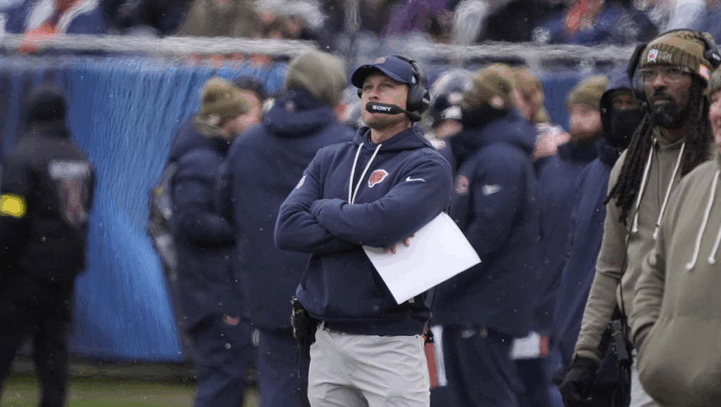 Ben Johnson Standing On Sideline Of Win Over Giants