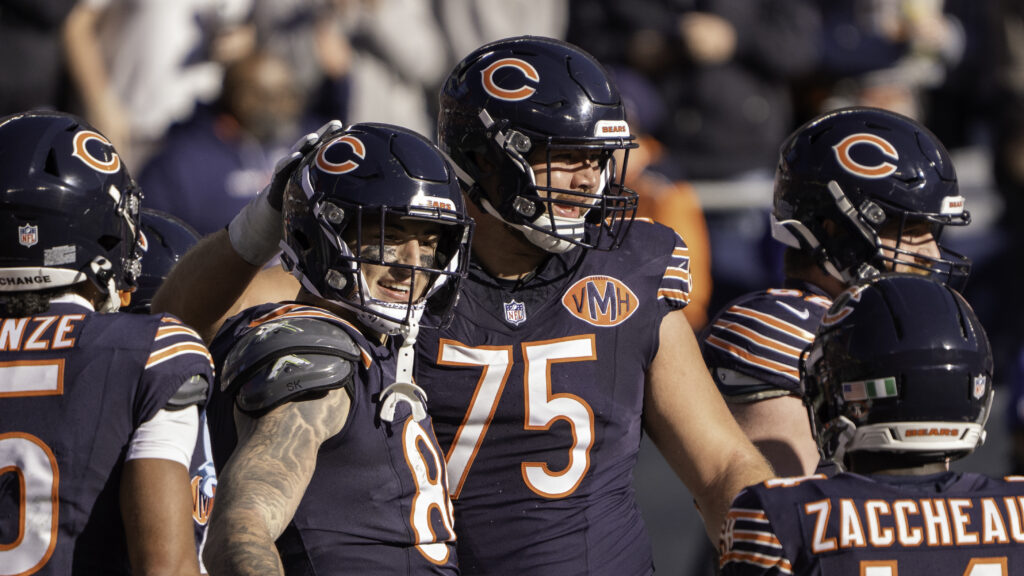 Colston Loveland Ozzy Trapilo nfl draft class bears