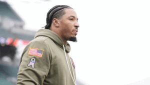 Daniel Hardy Bears Bengals Onside Kick Pregame Photo