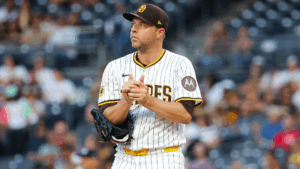 Michael King Padres Pitching Getty Image