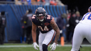 Austin Booker Chicago Bears Practice Report