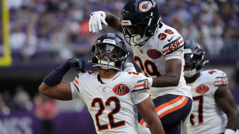 Chicago Bears Vikings Report Card Elijah Hicks