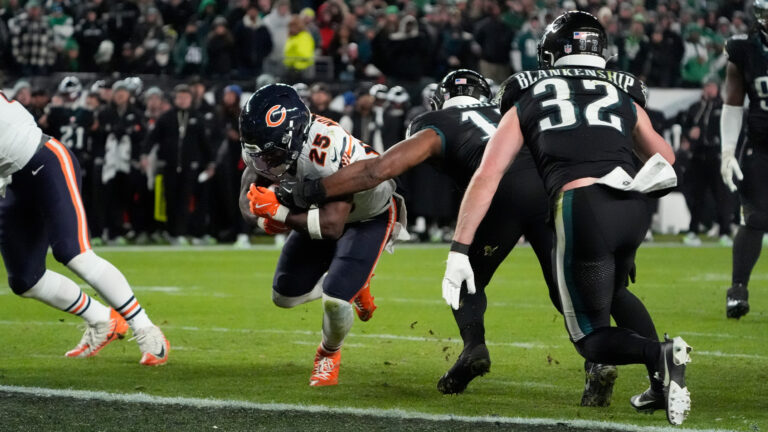 Kyle Monangai Bears Overreactions Eagles