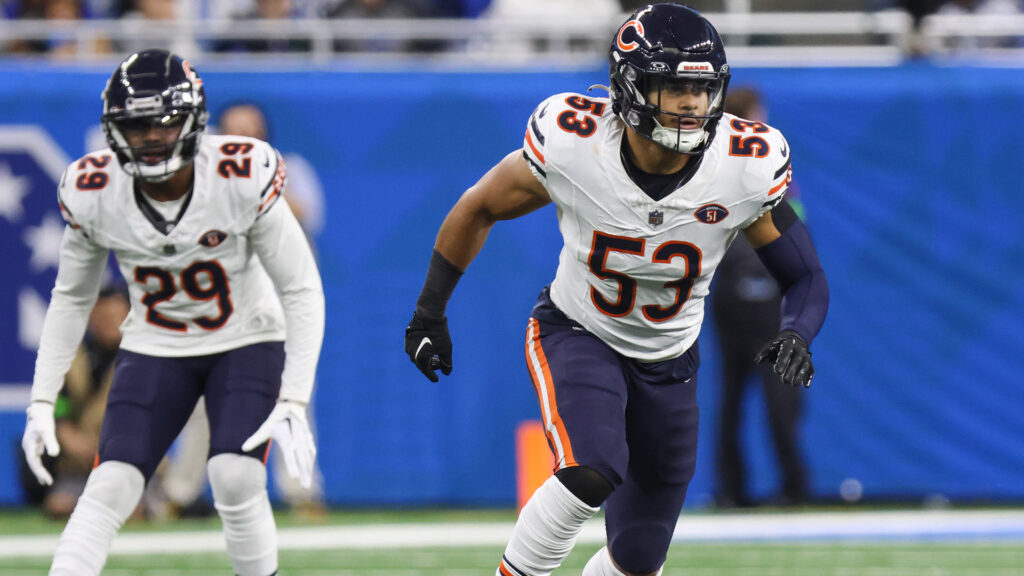 Tj Edwards Tyrique Stevenson Bears Injury Report