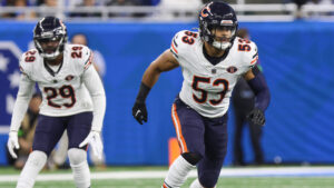 Tj Edwards Tyrique Stevenson Bears Injury Report