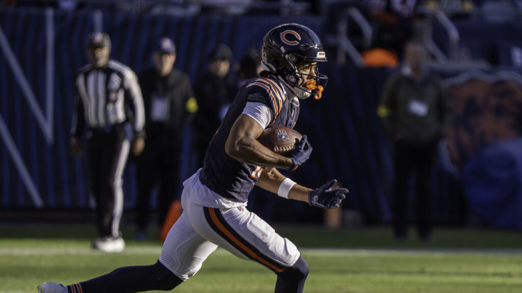 Rome Odunze bears injury report browns