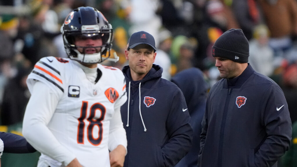 Caleb Williams Ben Johnson Bears Lions