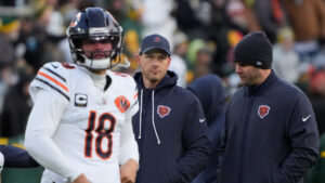 Caleb Williams Ben Johnson Bears Lions