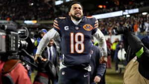 Caleb Williams Bears Packers Playoffs Game