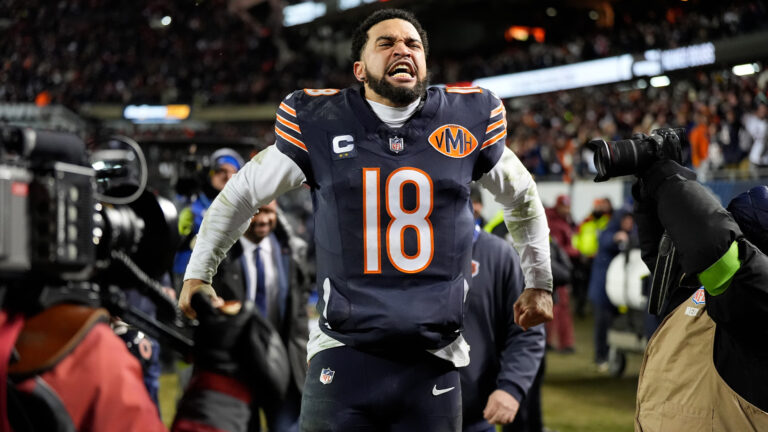 Caleb Williams Bears Packers Playoffs Game