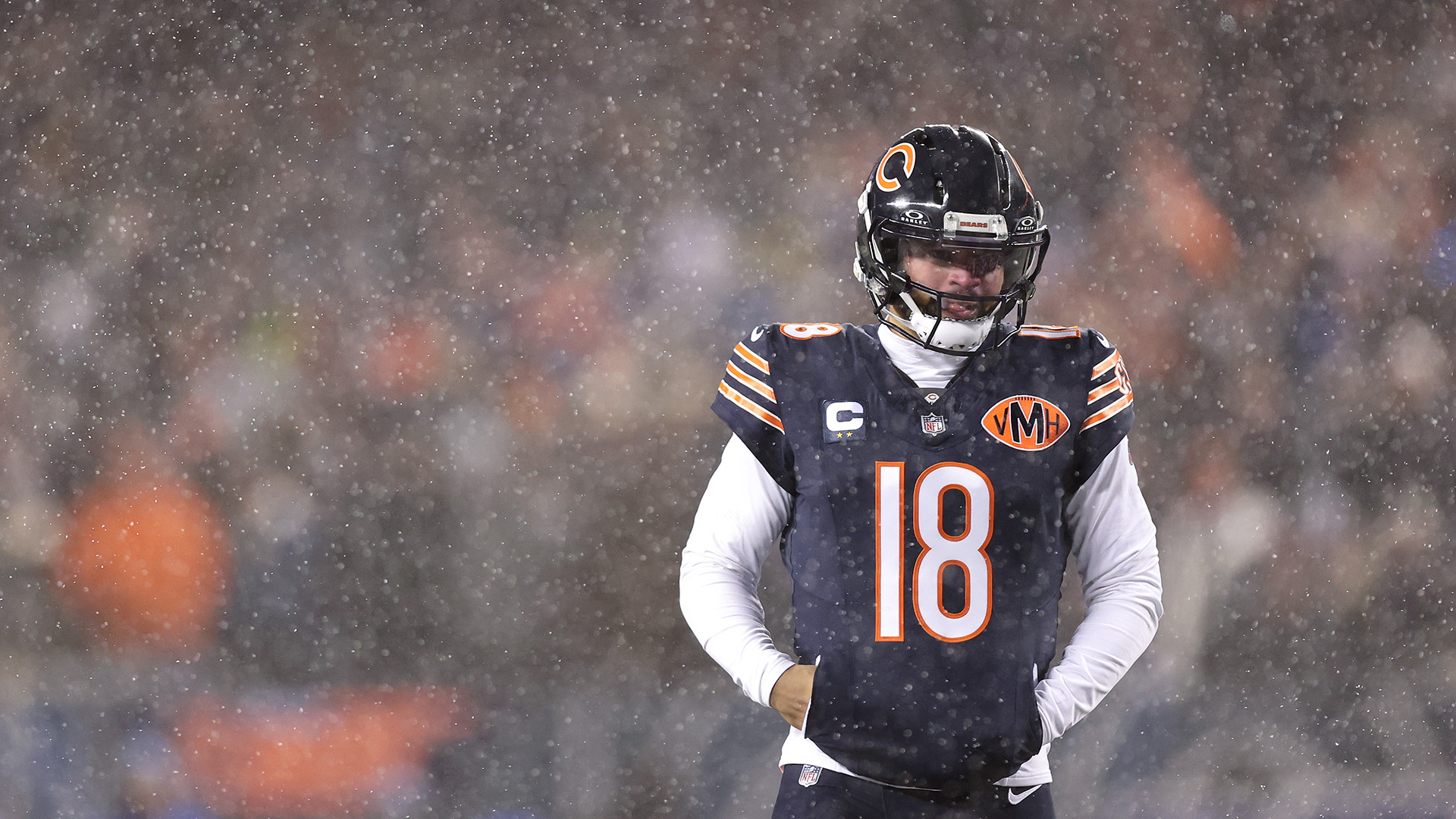 Caleb Williams Bears Rams Nfl Playoff